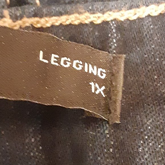SIMPLY VERA VERA WANG Women's Jean Leggings Size 1X - Picture 9 of 9